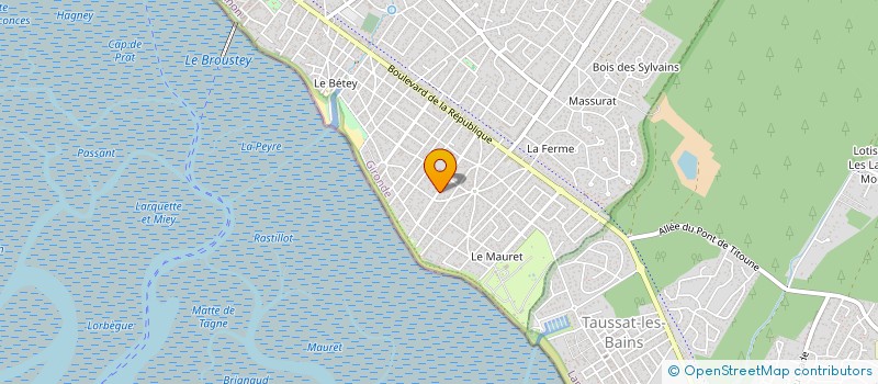 localisation de l'entreprise SCI JNX  ANDERNOS-LES-BAINS