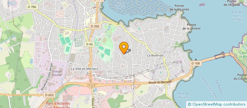 localisation de l'entreprise SCI JNY  DINARD