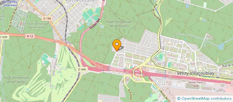 localisation de l'entreprise SCI JNY INVEST  VELIZY-VILLACOUBLAY