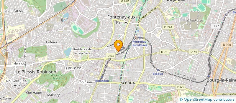 localisation de l'entreprise SCI JO à FONTENAY-AUX-ROSES