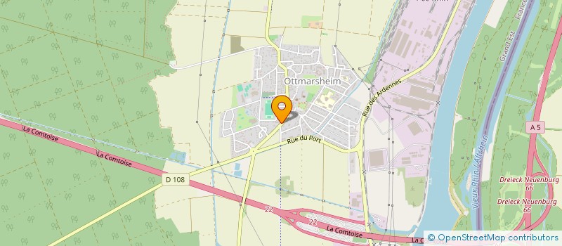 localisation de l'entreprise SCI JO'S  HOMBOURG