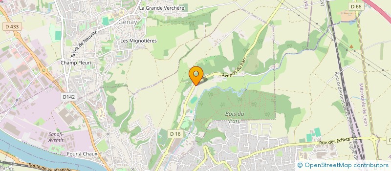 localisation de l'entreprise SCI JO SY  NEUVILLE-SUR-SAONE