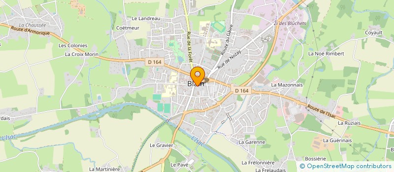 localisation de l'entreprise SCI JOACHIM  BLAIN