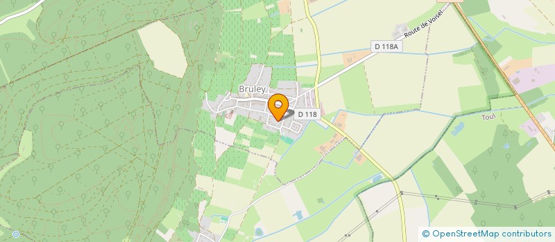 localisation de l'entreprise SCI JOAG  BRULEY