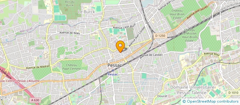 localisation de l'entreprise SCI JOAL  PESSAC