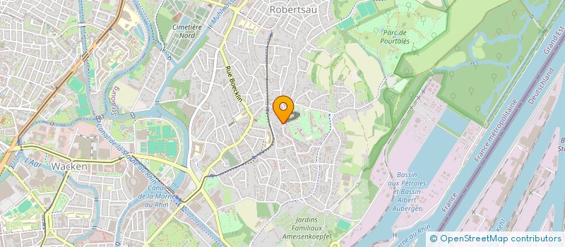 localisation de l'entreprise SCI JOAL  STRASBOURG