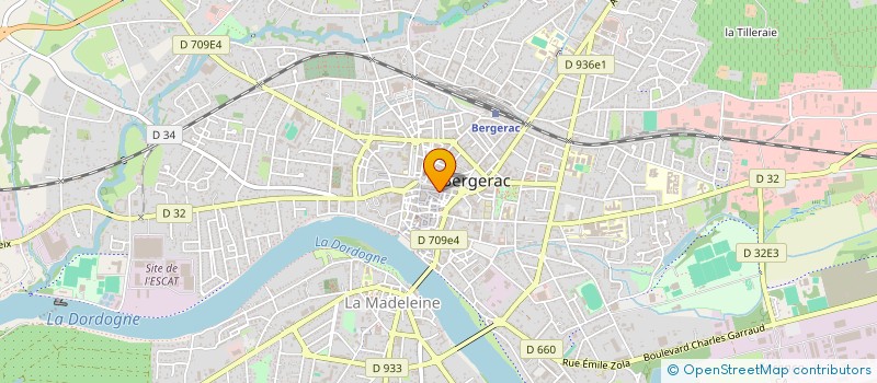 localisation de l'entreprise SCI JOAN à BERGERAC