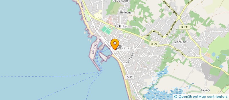 localisation de l'entreprise SCI JOAN  LA TURBALLE