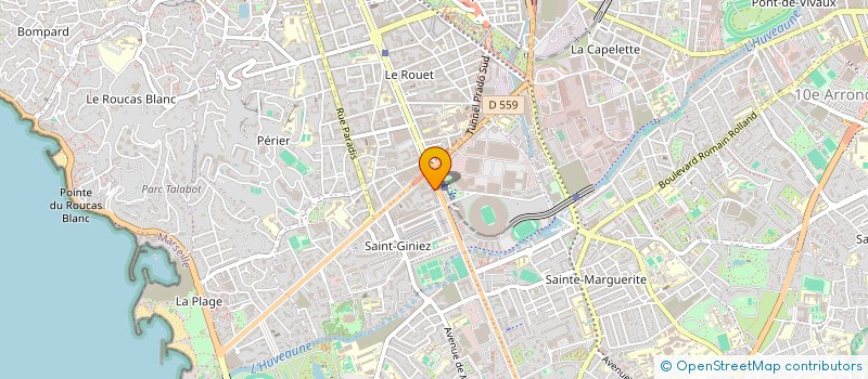 localisation de l'entreprise SCI JOANA à MARSEILLE