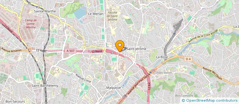 localisation de l'entreprise SCI JOANN à MARSEILLE