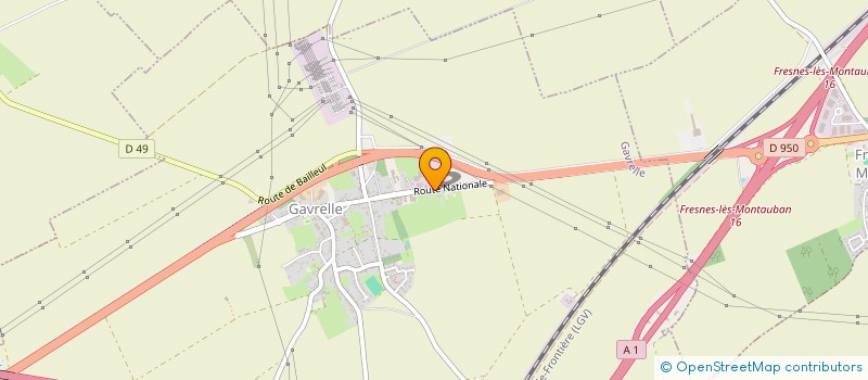 localisation de l'entreprise SCI JOANNE  GAVRELLE