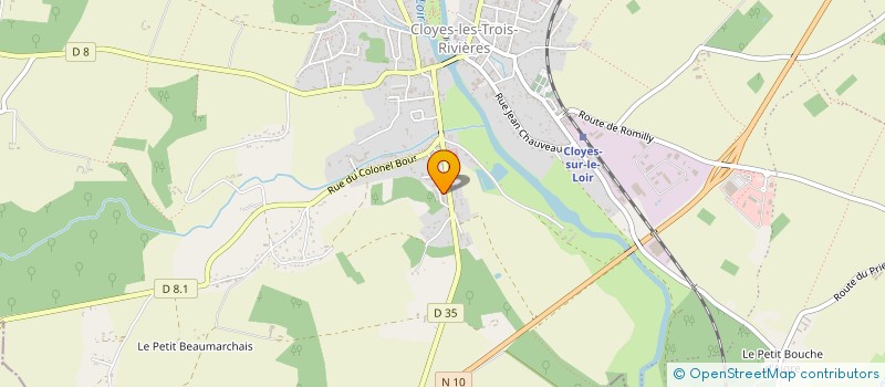 localisation de l'entreprise SCI JOANNEAU à VALD'YERRE