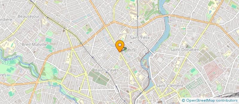 localisation de l'entreprise SCI JOANNY à NANTES