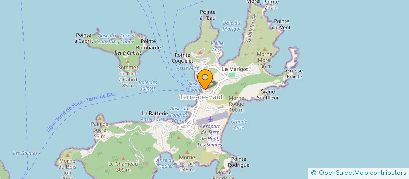 localisation de l'entreprise SCI JOANY  TERRE-DE-HAUT