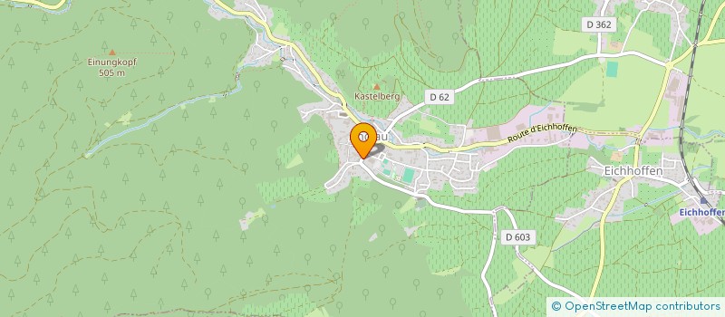 localisation de l'entreprise SCI JOARIS  ANDLAU