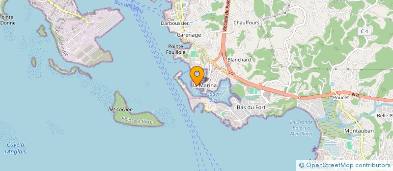 localisation de l'entreprise SCI JOAYO à POINTE-A-PITRE
