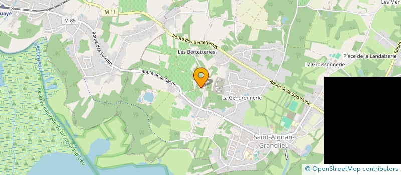 localisation de l'entreprise SCI JOBRI  SAINT-AIGNAN-GRANDLIEU