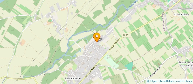 localisation de l'entreprise SCI JOBS CHOLET à CLERY-SAINT-ANDRE