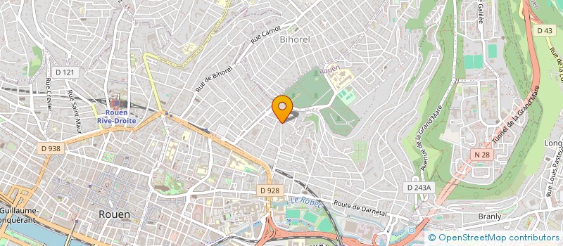 localisation de l'entreprise SCI JOC à ROUEN