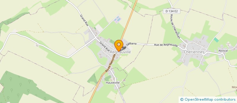 localisation de l'entreprise SCI JOCA  REGNAUVILLE