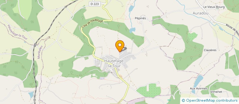 localisation de l'entreprise SCI JOCA  SAINT-ROBERT