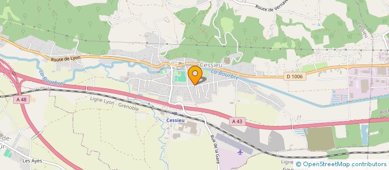 localisation de l'entreprise SCI JOCASA  CESSIEU