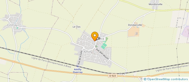 localisation de l'entreprise SCI JOCASANDREE à AMILLY