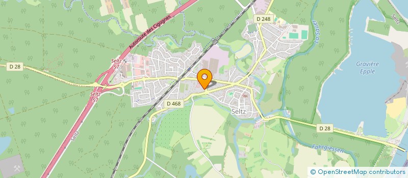 localisation de l'entreprise SCI JOCAVAM  SELTZ