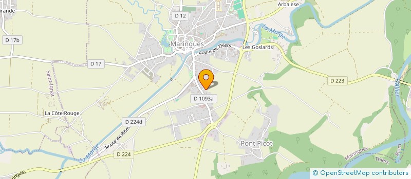 localisation de l'entreprise SCI JOCE  SAINT-LAURE