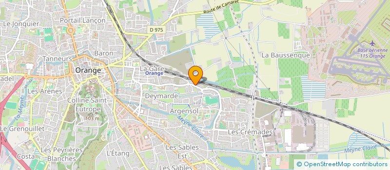 localisation de l'entreprise SCI JOCEALIS  ORANGE