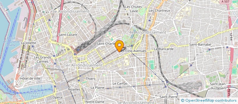 localisation de l'entreprise SCI JOCELYNE à MARSEILLE