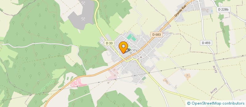 localisation de l'entreprise SCI JOCELYNE  ARCEY