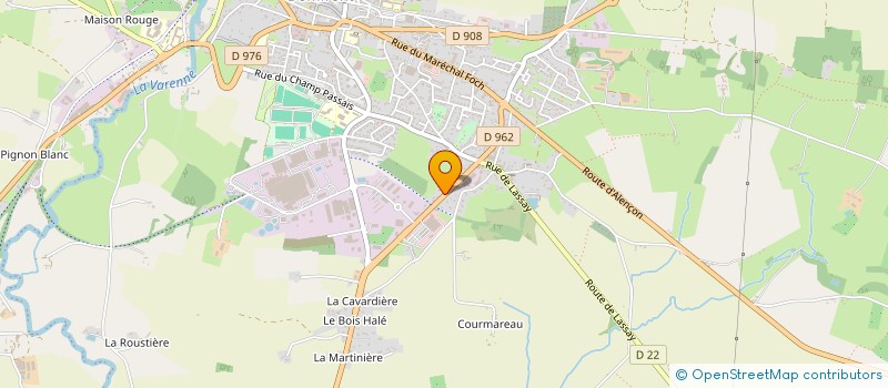 localisation de l'entreprise SCI JOCHLE à DOMFRONT-EN-POIRAIE