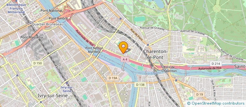 localisation de l'entreprise SCI JOCHRIS  CHARENTON-LE-PONT