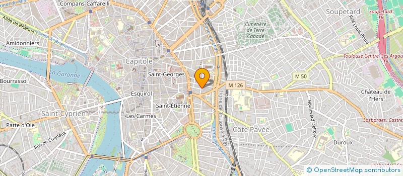 localisation de l'entreprise SCI JOCO  TOULOUSE