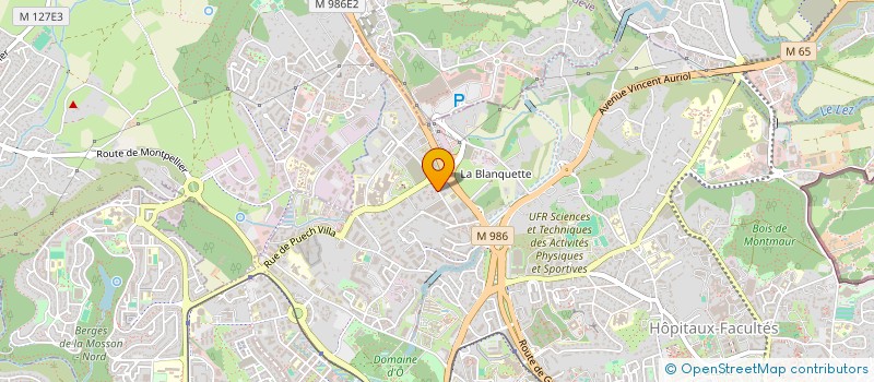 localisation de l'entreprise SCI JOCONDE à MONTPELLIER