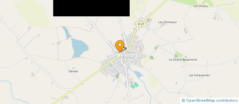 localisation de l'entreprise SCI JOCOULEDI  SAINT-DENIS-D'ANJOU