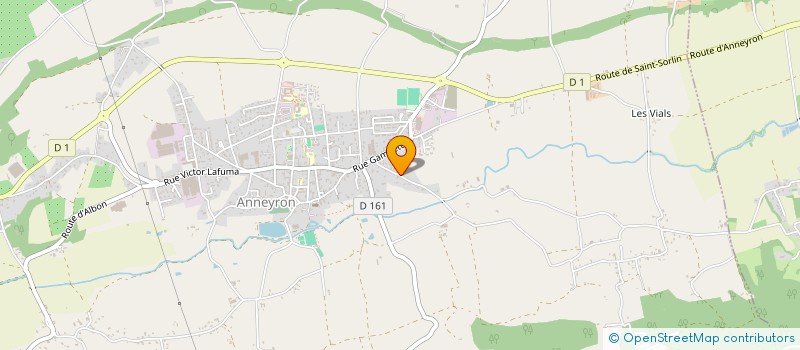 localisation de l'entreprise SCI JOCRIS  ANNEYRON