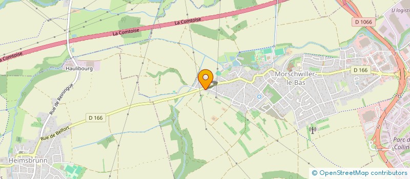 localisation de l'entreprise SCI JOD  MORSCHWILLER-LE-BAS