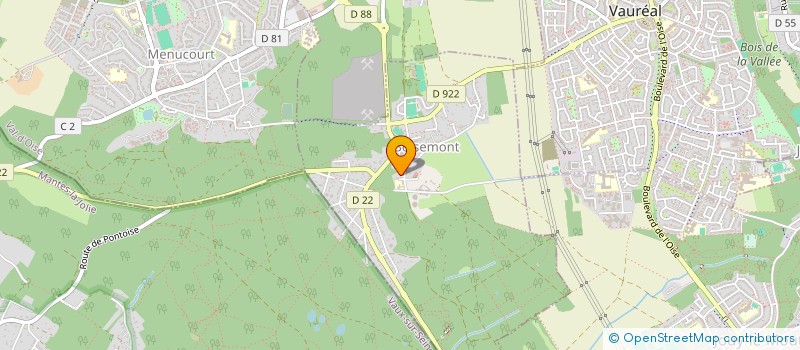 localisation de l'entreprise SCI JODA  BOISEMONT