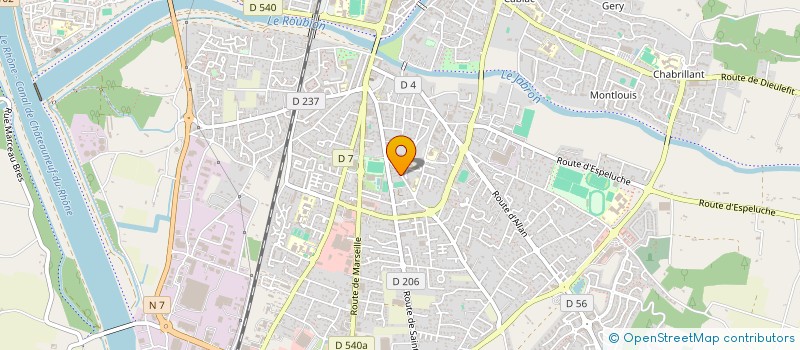 localisation de l'entreprise SCI JODAKA à MONTELIMAR