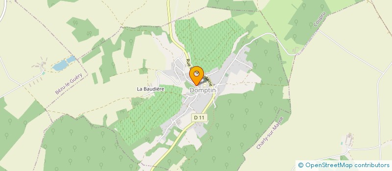 localisation de l'entreprise SCI JODANDOM  DOMPTIN