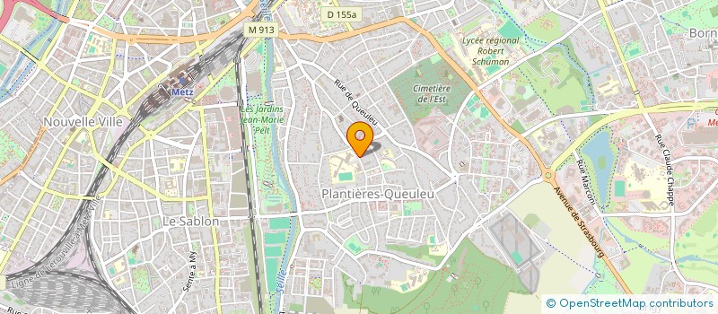 localisation de l'entreprise SCI JODASSUN  METZ