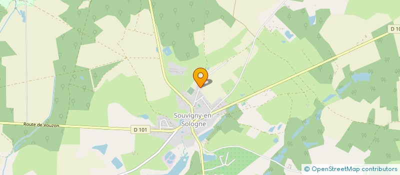 localisation de l'entreprise SCI JODDY IMMO à SOUVIGNY-EN-SOLOGNE