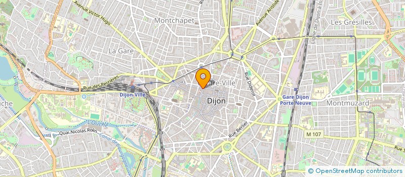 localisation de l'entreprise SCI JODE à DIJON