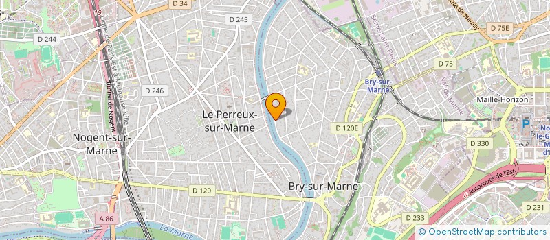 localisation de l'entreprise SCI JODEC à BRY-SUR-MARNE