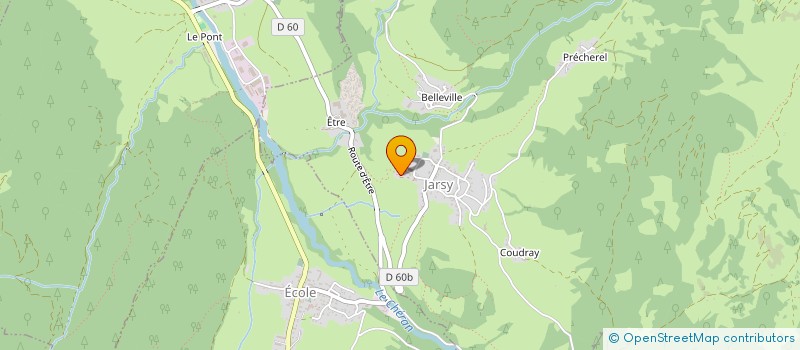 localisation de l'entreprise SCI JODELE  LE CHATELARD