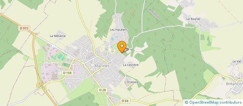 localisation de l'entreprise SCI JODENN  MARINES