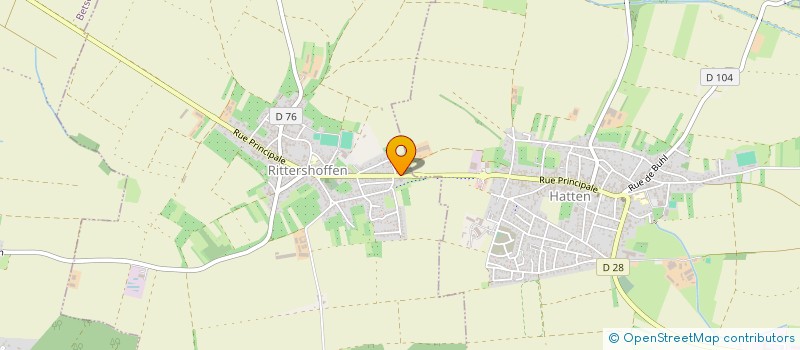 localisation de l'entreprise SCI JOE  RITTERSHOFFEN