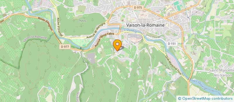 localisation de l'entreprise SCI JOE  VAISON-LA-ROMAINE